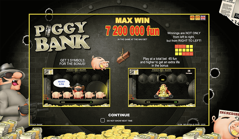 Where to Play Piggy Bank by Belatra